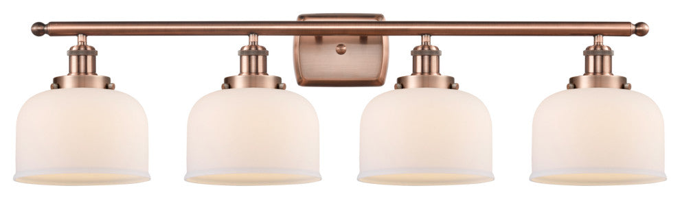 Innovations Lighting 916-4W-11-38 Bell Vanity Bell 4 Light 38"W - Antique