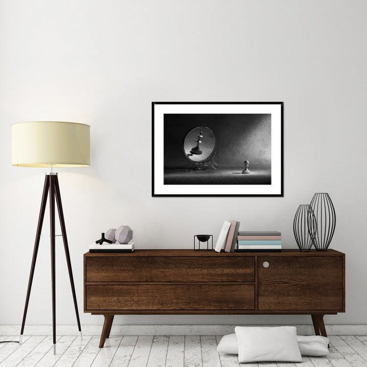 "The Megalomania 2" Framed Digital Print by Victoria Ivanova, 44x32"