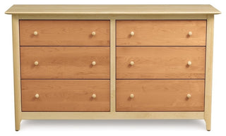 Copeland Sarah 6 Drawer, Cherry/Maple
