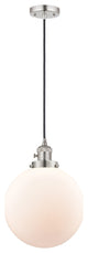 INNOVATIONS 201CSW-PN-G201-10-LED 1-Light Mini Pendant Polished Nickel