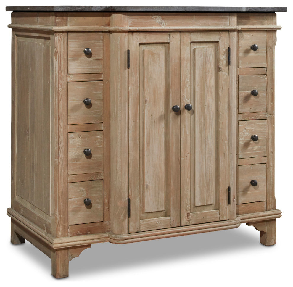 38" Reclaimed Pine Single Bath Vanity