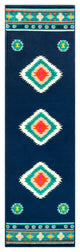 Surya Paramount PAR-1116 6'7"x9'6" Rug, Blue/Teal/Orange/Fuschia/Lime/Gray/Cream