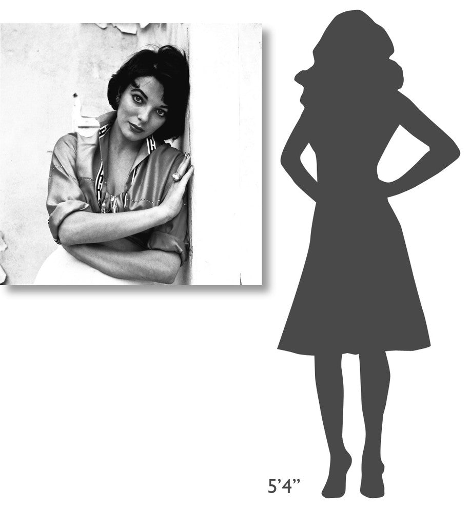 "Joan Collins" Stretched Canvas Giclee by Hollywood Photo Archive, 36x36"
