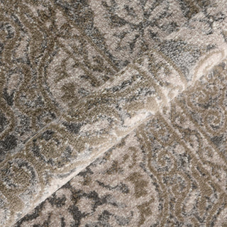 Alessana Banbury Bordered Area Rug, Walnut, 2'x3'