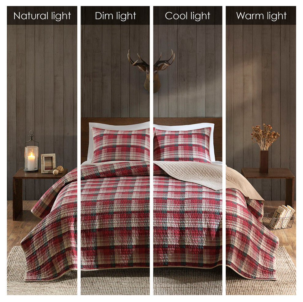 Woolrich Tasha Quilt Mini Set, Red
