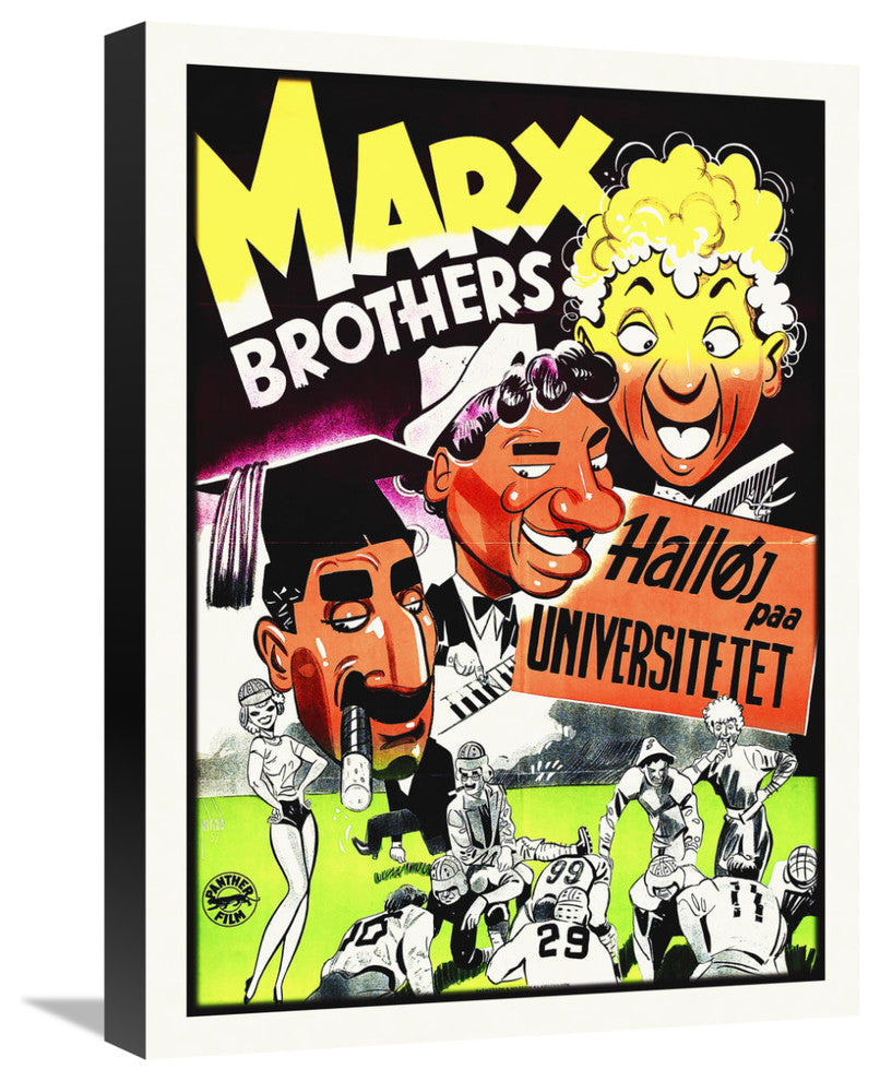 Marx Brothers, Swedish, Horse Feathers 02, 16x22