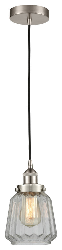 Innovations 616-1PH-SN-G142-LED 1-Light Mini Pendant, Brushed Satin Nickel