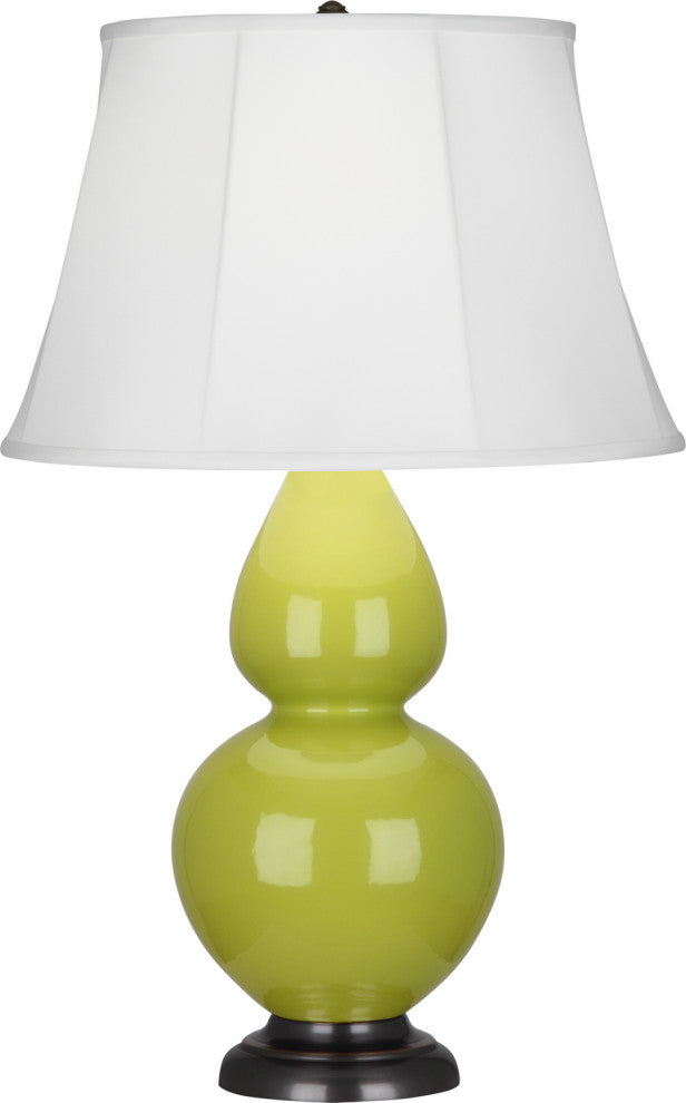 Robert Abbey RA-1643 1-Light Table Lamp, Double Gourd
