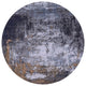 Ahgly Company Indoor Round Mid-Century Modern Area Rugs, 8' Round