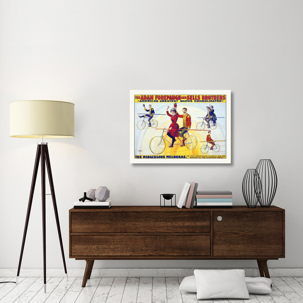 America's Greatest Shows Consolidated, The Miraculous Melrosas, 40x29