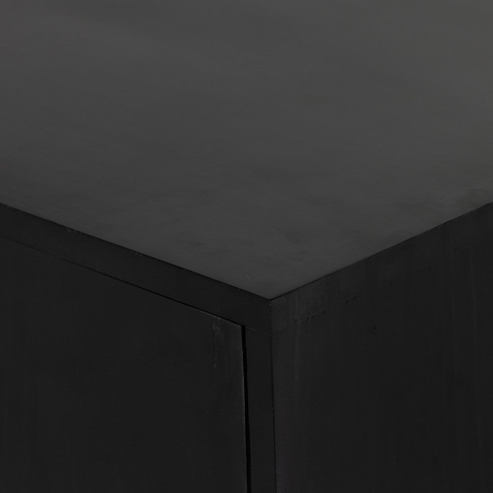 Isador Sideboard, Black Wash Poplar
