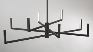 George Kovacs Articular LED Chandelier, Coal
