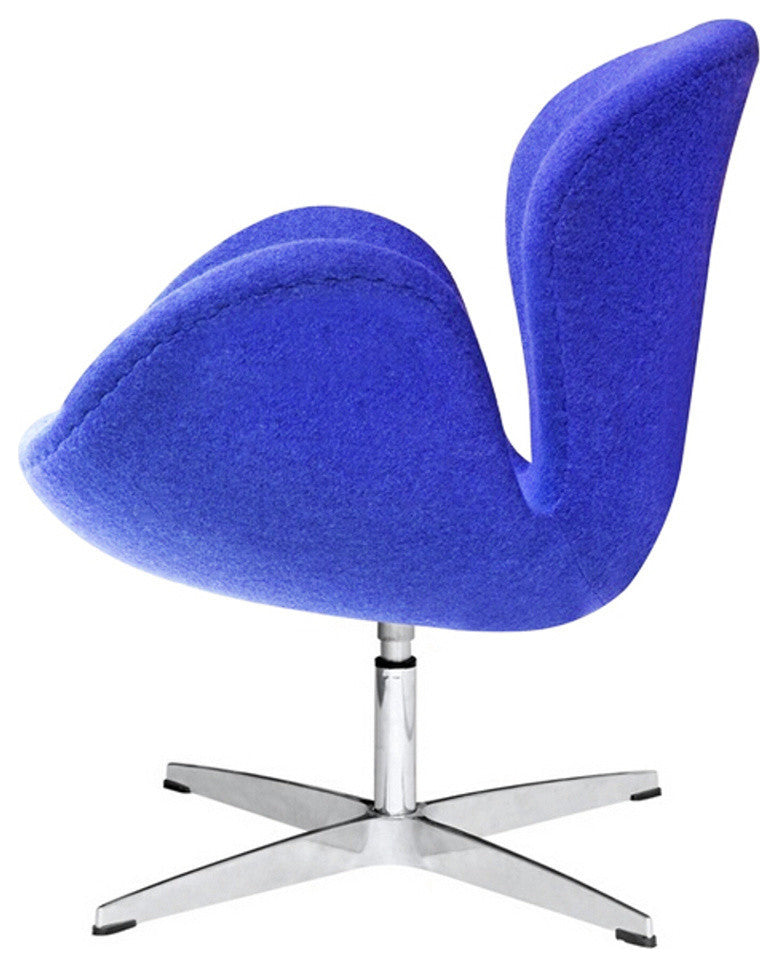 Modern Classics Swan Chair Fabric, Blue
