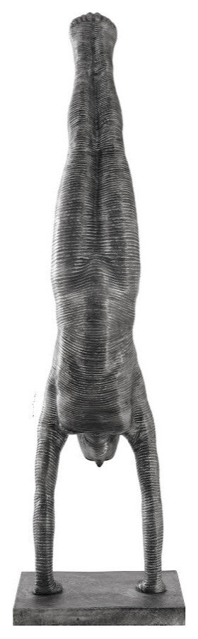Handstand Sculpture, Aluminum, Large
