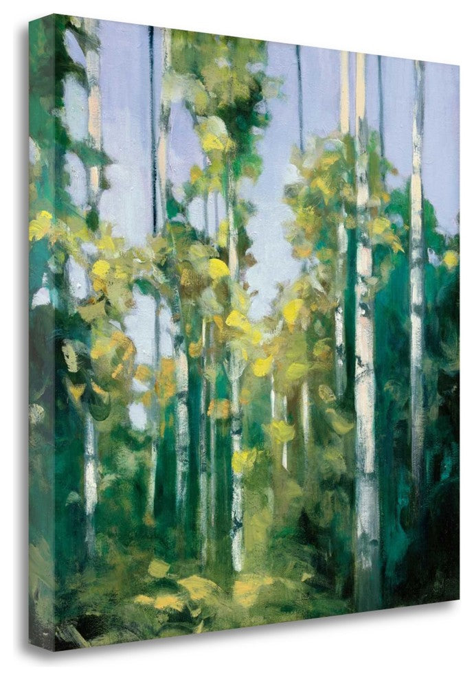 "Birches" By Julia Purinton, Giclee Print on Gallery Wrap Canvas, Ready to Hang