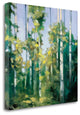 "Birches" By Julia Purinton, Giclee Print on Gallery Wrap Canvas, Ready to Hang