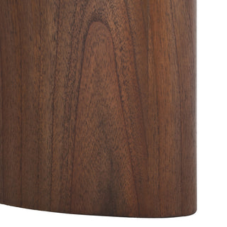 Safavieh Couture Barnard Oval Wood Coffee Table, Walnut
