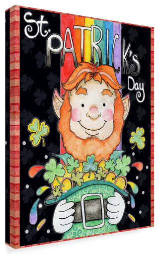 Valarie Wade 'St Patricks Day' Canvas Art, 47"x35"