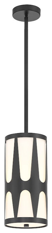 CRYSTORAMA Royston 1 Light Black Pendant