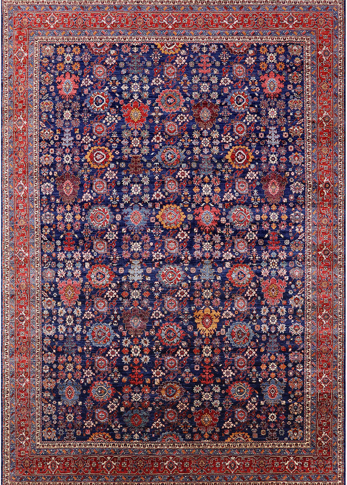 Ahgly Company Indoor Rectangle Mid-Century Modern Area Rugs, 2' x 4'