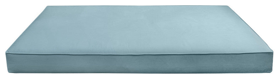 Same Pipe 6" Twin 75x39x6 Velvet Indoor Daybed Mattress |COVER ONLY|-AD355