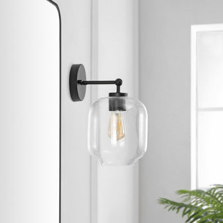 Safavieh Edie 9.5" Wall Sconce, Black