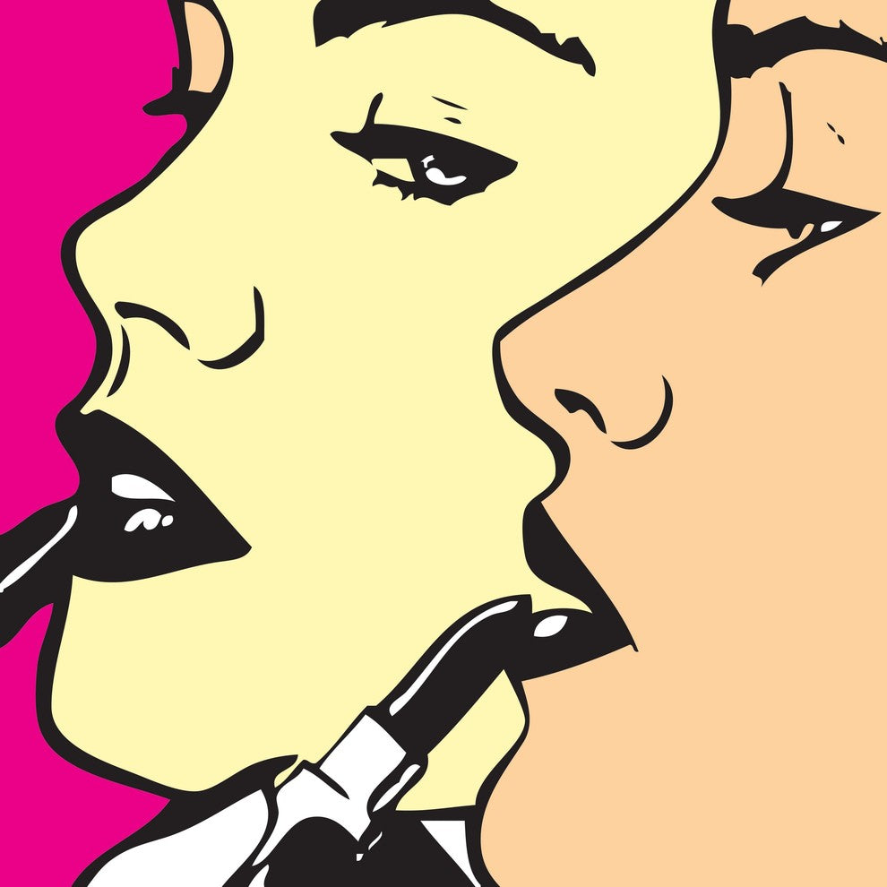 "Girls 1" Print on Canvas