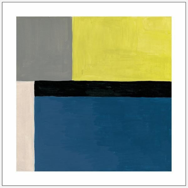 "Boxed Type" Floater Framed Painting Print on Canvas, 20"x20"