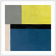 "Boxed Type" Floater Framed Painting Print on Canvas, 20"x20"