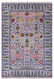 Turkish Oushak Hand-Knotted Wool Rug 4' 2" X 6' 1" - Q15334