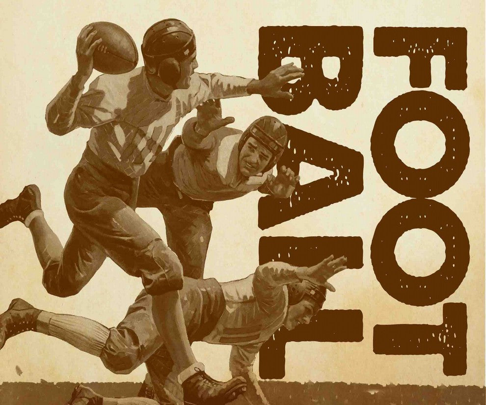 "Quarterback Pass Alternative Version 3" Artwork by Maurice Bower