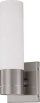 Nuvo Link 1-Light Incandescent Vanity and Wall Light Fixture, Brushed Nickel