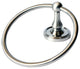 Midtown Towel Ring, Satin Nickel
