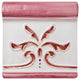 Novecento Friso Evoli Burdeos Ceramic Wall Trim
