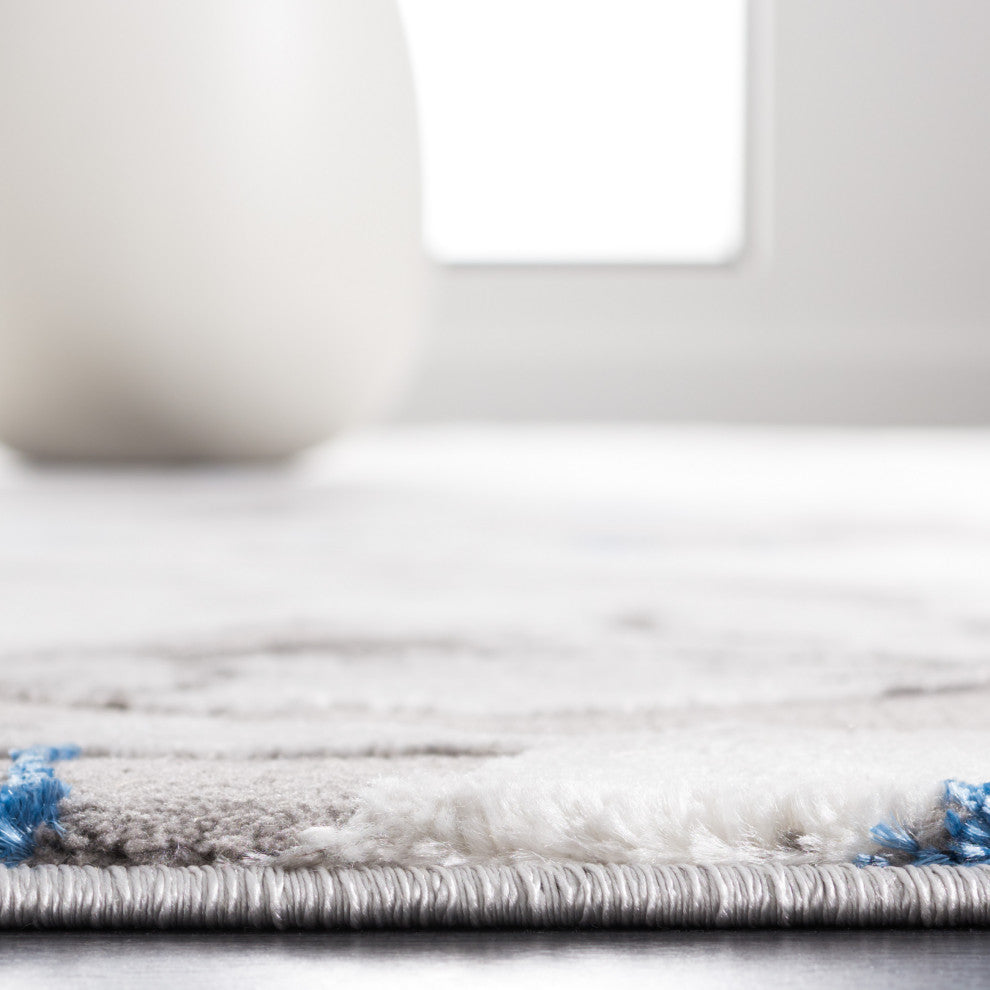 Safavieh Craft Collection CFT852F Rug, Grey/Blue, 8' X 10'