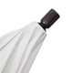 11' Bronze Collar Tilt Crank Aluminum Umbrella, Sunbrella, Teak