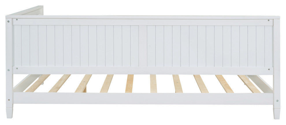 Gewnee Full Size Wood Daybed/Sofa Bed, White