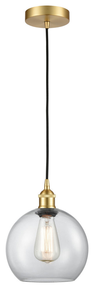 Innovations 616-1P-SG-G122-8-LED 1-Light Mini Pendant, Satin Gold