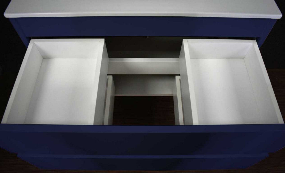 Salt 20Dx36" Floating Bathroom Vanity, Navy, Cabinet Only