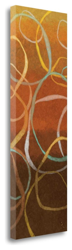 "Square Dancing Circles II" By Sarah Adams, Giclee Print on Gallery Wrap Canvas