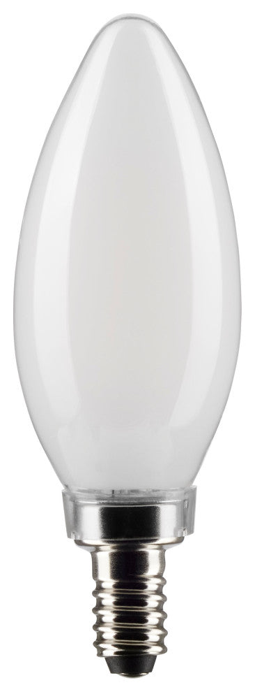 5.5W B11 LED, Frost, Candelabra Base, 90 CRI, 3000K, 120V
