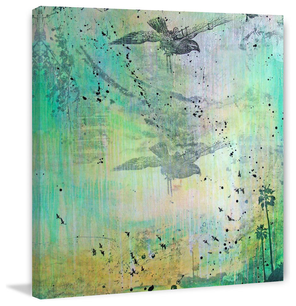 "Santa Cruz" Painting Print on Canvas by Tracy Silva Barbosa
