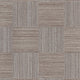 Brown Chequered Embossed Titanic Wallpaper