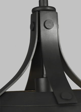 Logan Small Pendant, Aged Iron