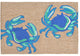 Frontporch Crabs Indoor/Outdoor Rug Blue 2'6x4'