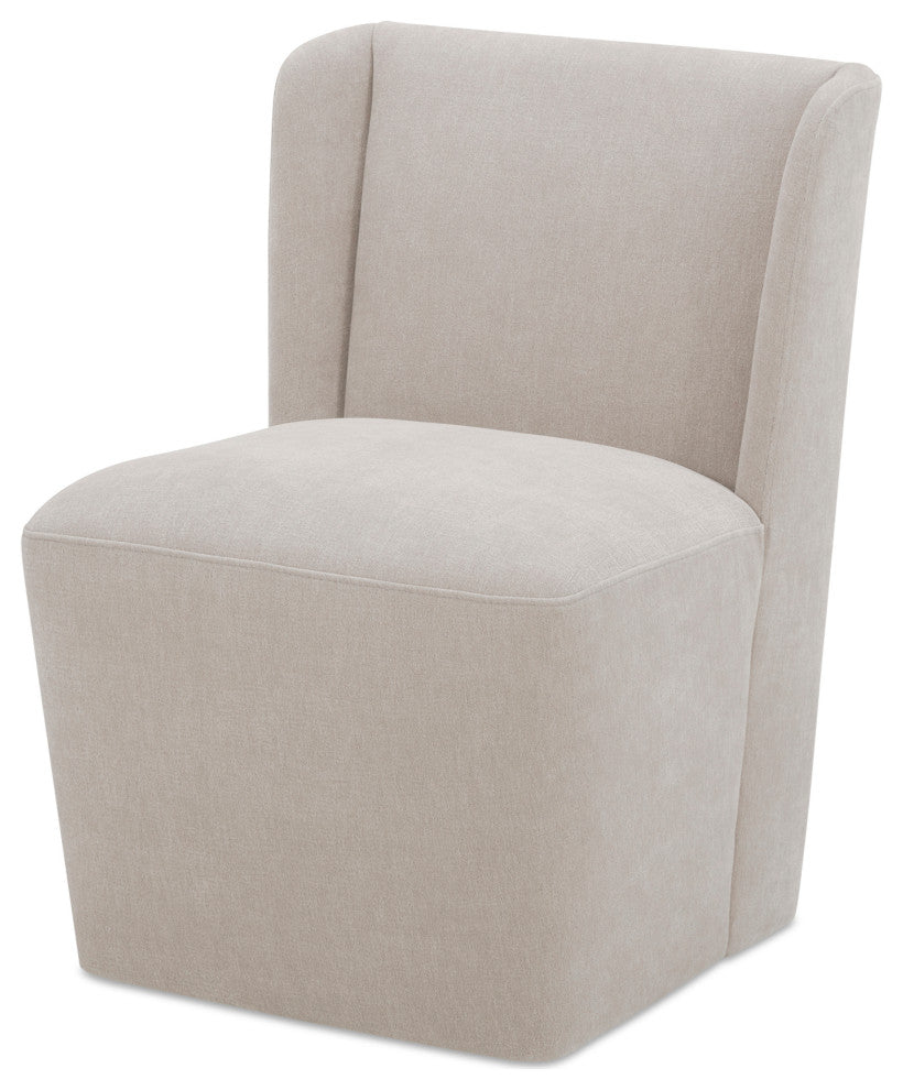 Cormac Rolling Dining Chair Performance Fabric