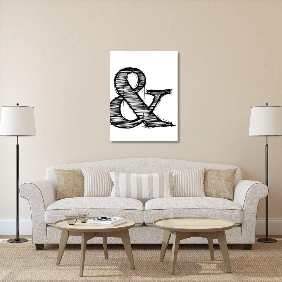 "Ampersand Poster 1" Fine Art Print