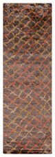 Surya Platinum PLAT-9019 5'x8' Rug, Dark Brown/Rust/Camel/Tan