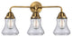 288-3W-BB-G192 Bellmont 3 Light 24" Bath Vanity Light, Brushed Brass