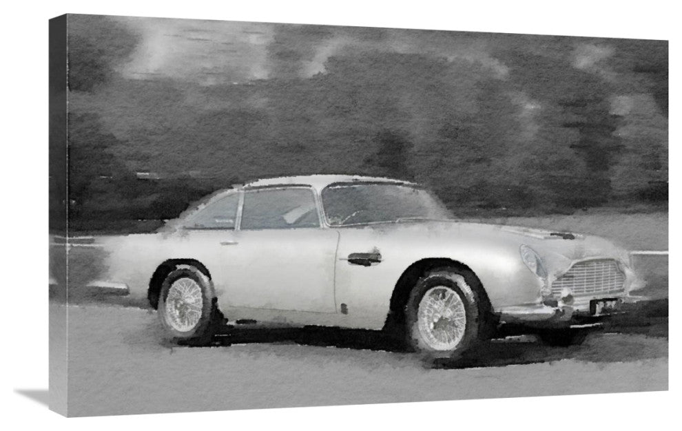 "Aston Martin DB5 Watercolor" Fine Art Print